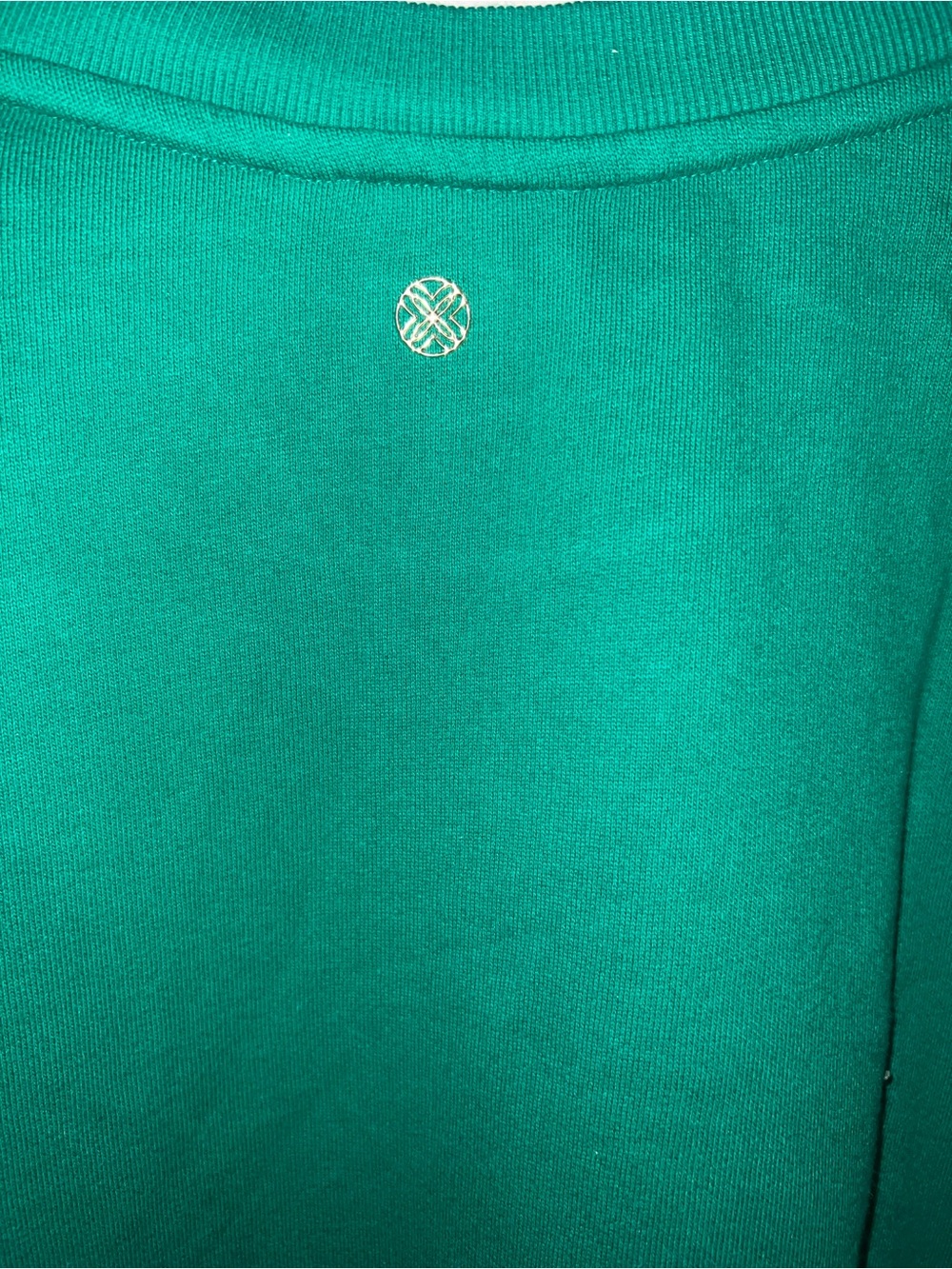 🌴NWT Lilly Pulitzer XLARGE Ballad LS Sweatshirt Fiddle Leaf Green Palm Trees - Picture 5 of 5